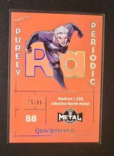 2021 MARVEL X-MEN METAL UNIVERSE QUICKSILVER ...