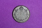 1921 Canada 10 Cents Silver Coin #M26256