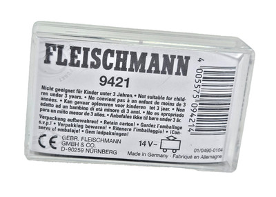 Fleischmann 9421 Spur HO OO D-90259 Nürnberger Eisenbahn Weichen Antrieb 14V Originalverpackt.