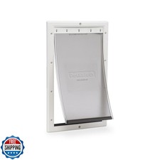 PetSafe Plastic Pet Door - Easy Install for Wood, PVC Metal and P