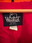 Woolrich Blaze Orange Hunting Jacket Size Medium Long Coat — photo 4