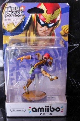CAPTAIN FALCON Amiibo Super Smash Nintendo Amiibo Wii U Switch 3DS US #2