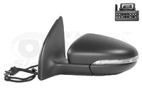Van Wezel AußEnspiegel Schwarz Links (5863807) FüR Vw Golf Vi