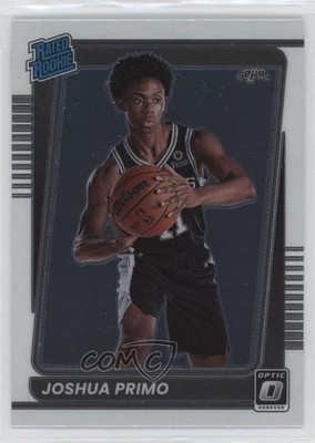 2021-22 Panini Donruss Optic Rated Rookie Joshua Primo #162 nh3