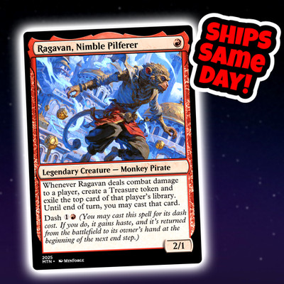Ragavan Nimble Pilferer - Custom Art Magic: The Gathering Playtest Card