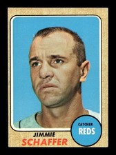 1968 Topps #463 Jimmie Schaffer Reds EX+ *5m