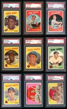 1959 Topps Baseball Low Number Complete Set Cards #1-506 7 - NM 7221302