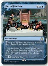MTG Forced Fruition Wilds of Eldraine: Enchanting Tales LP Magic The Gathering