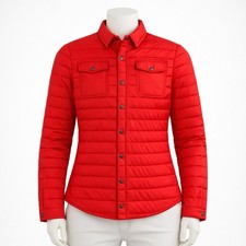 Cotes of London Jacket Harrow Shirt Red 2XL Lightweight Down  Shacket Style