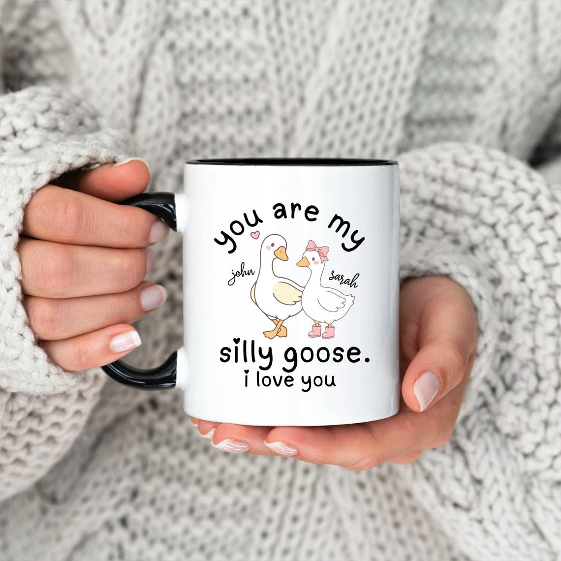 Personalized Silly Goose Mug for Him or Her