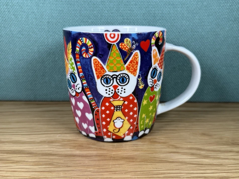 MAXWELL & WILLIAMS designer Stoneware 9cm Mug ‘love Hearts’ By Donna Sharam - Image 2 of 4