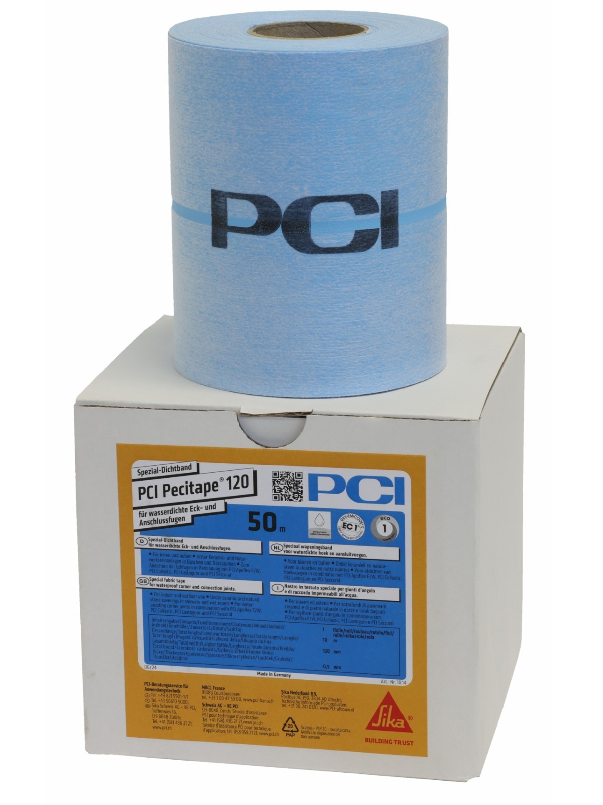 PCI Pecitape 120 1,0 m Waterproof Corner And Joint Seal Tape