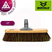 Buffalo 18'' Steifer Bassine Mix Plattform Besenkopf FüR AußEnkehrung