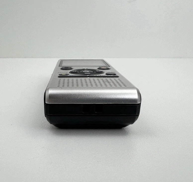 Grabadora de voz digital Olympus WS-852 plateada con ranura USB y micro SD manual de trabajo Foto 4 de 4