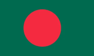 Bangladesh Flag Self Adhesive Sticker