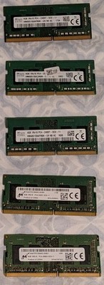 RAM chips 5x4GB/DDR4/SODIMM