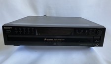 Sony CDP-CE375 Compact Disc 5 Disc CD Player Changer No Remote Tested EUC