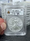 New ListingU.S. Mint American Silver Eagle 2015-(P) ICG MS70 1 oz .999 Silver Phila. RARE