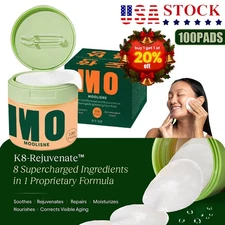 NEW  Korean Skincare Anti-Aging, Dark Spot & Wrinkle Minimizing Toner Pads