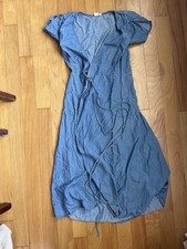 Gap Women’s Medium Wash Denim Wrap Dress | Size XS