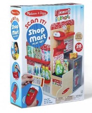 Melissa  Doug Wooden Scan It Shop Mart Play Set
