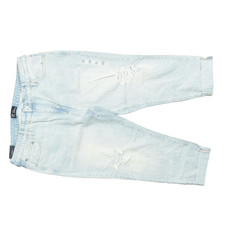NEW GAP Women's Blue Universal Slim Boyfriend Distressed Jeans Size 18/34R