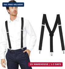 Suspenders for Men Heavy Duty, Y Back Hidden Suspender " Under Clothing