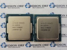 Lot of 2 INTEL XEON E3-1225V5 SR2LJ 3.30 GHz ...