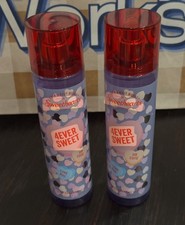 NEW 2x Bath  Body Works SWEETHEARTS 4EVER SWEET Fragrance Mist FINAL QUANTITY 
