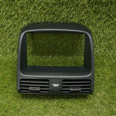 02-06 Honda CR-V CRV Center Dash Radio Vent Bezel Trim Black OEM
