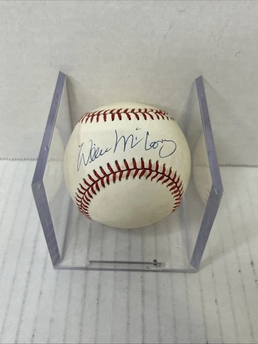 Willie McCovey Signed Rawlings National League Baseball San Francisco Giants D3