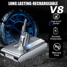 9500mAh 21.6V Lithium Battery For Dyson V8 Battery Animal Absolute Vacuum