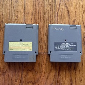 Tecmo Bowl & Tecmo Super Bowl - NES - Lot Of (2) Video Games