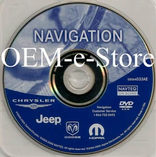 2006 2007 Jeep Commander V6 V8 Limited Sport REC RB1 GPS Navigation DVD Map AE