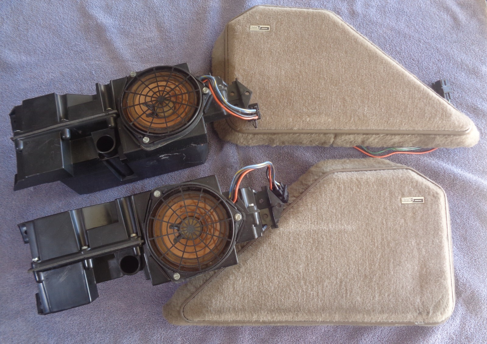 Rare REFURBISHED 83-85 GM Models Optional Delco Bose Series Speaker Set