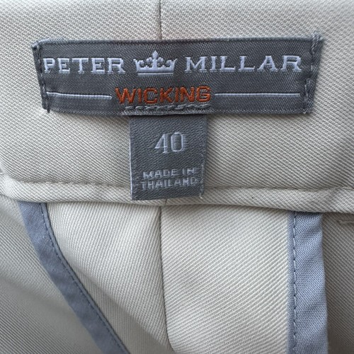 Peter Millar Crown Sport Salem Performance Golfshorts Herren Größe 40 hellbeige - Bild 6 von 8