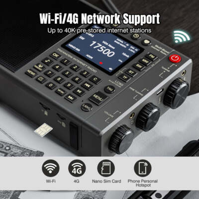 Various : Radio Thailand 　　2CD Choyong LC90 Internet Radio | Wi-Fi/4G/E-SIM | FM/LW/MW/SW
