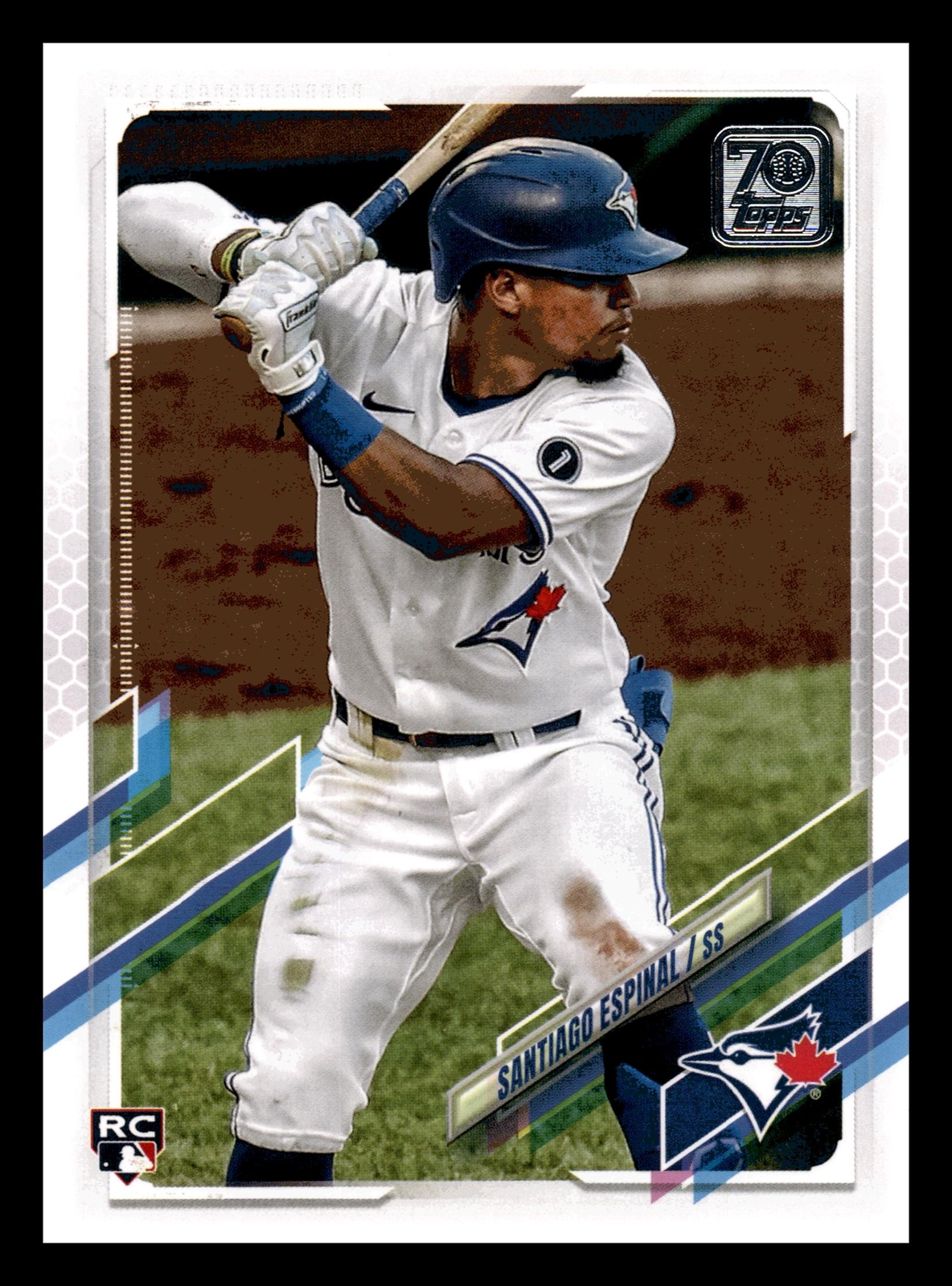 2021 Topps Santiago Espinal 70th Anniversary RC #243 Rookie NM-MINT