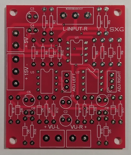 NUR PCB - Analoges VU-Meter (KEINE METER) - Bild 1 von 4