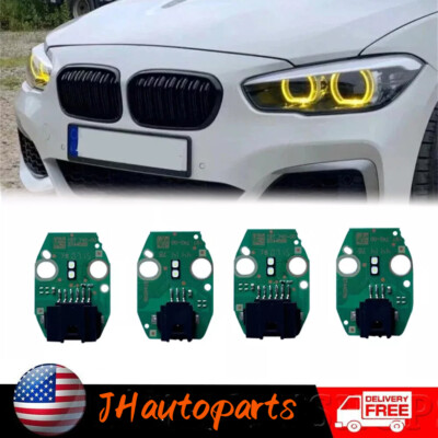 Yellow Angel eyes DRL LED Boards For BMW F20 F21 LCI M135i M135iX