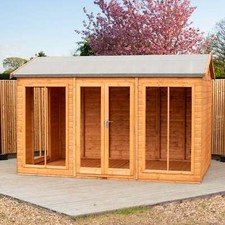 Shire Mayfield 12x8 12mm Interlock Cladding  Summerhouse
