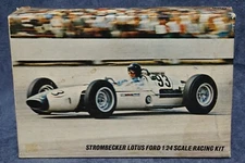 1960 Strombecker Lotus Ford 1/24 Motorized Slot Car Kit 9465-495 Sealed MIB