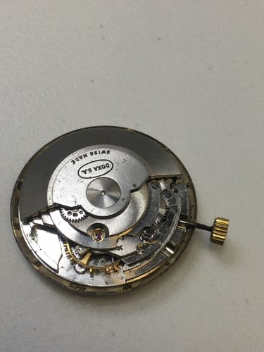 Vintage Doxa 115 Uhrwerk Unruh gut für Ersatzteile oder Reparatur - Bild 3 von 4
