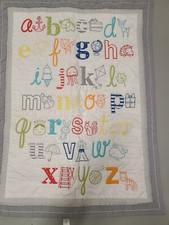Cloud Island "Alphabet" Crib Comforter