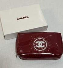 Chanel Beaute Christmas Holiday Cosmetic Pouch