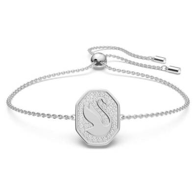 Rigid Swarovski Signum 5621099 Bracelet Women Swan Crystals