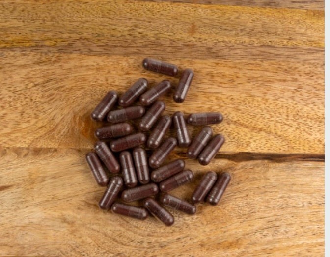 Black Walnut Hull Capsules 60ct Vegan Organic Natural Parasite Cleanse Detox Sup