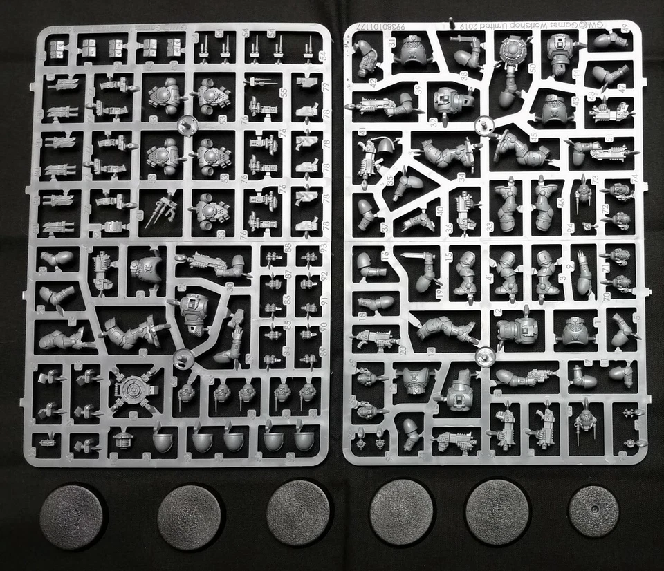 GAMES WORKSHOP 40K 5 Incursors / Infiltrators Primaris Space Marine Squad Vanguard Warhammer