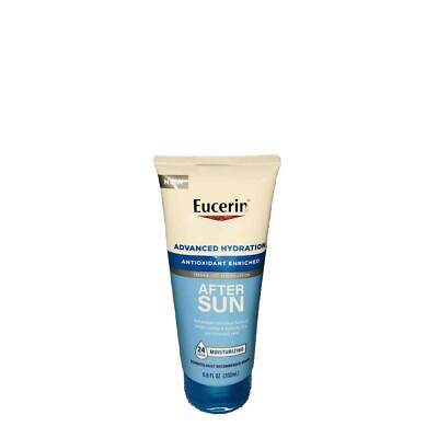 Eucerin Advanced Hydration AFTER SUN Lotion, Fresh Cool Feeling 6.8oz -Brand NEW