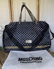Moschino Fragrances large duffle bag holdall shoulder weekend bag